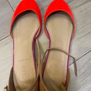 J crew Colorblock ballet flats